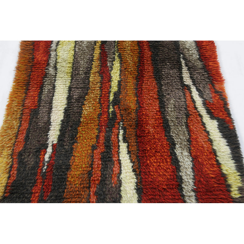 Vintage One-of-a-Kind 3'1" x 5'2" Hand Knotted Area Rug