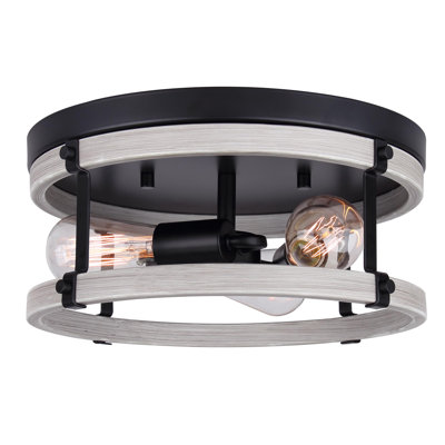 Manufactured Wood Flush Mount