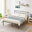 Ensemble de chambre configurable avec lit plateforme en fer-212821308-212821625