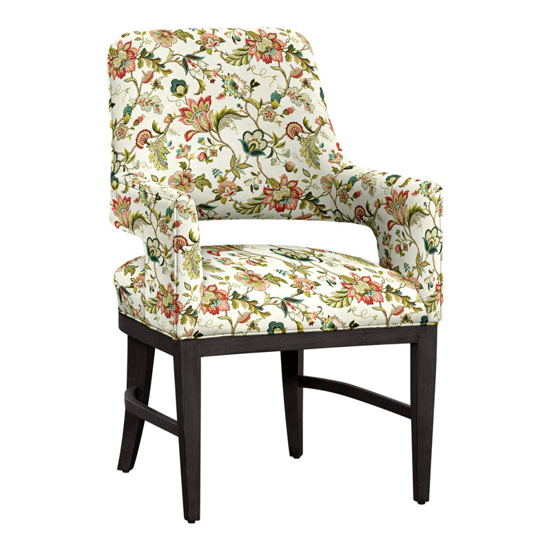 Chaise avec accoudoirs Josie, Perigold Ingrid 317, Gris anthracite
