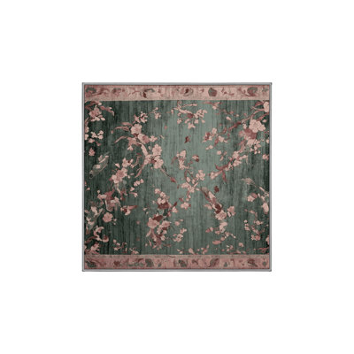 Tapis gris lavable à la machine