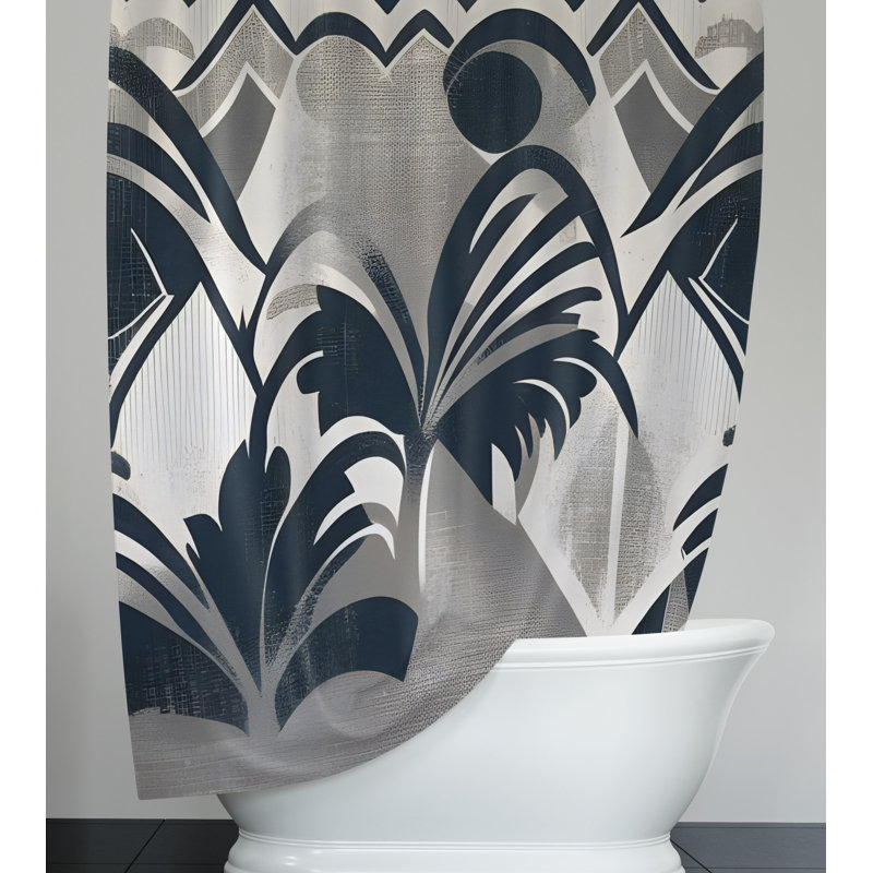 Rideau de douche Argyri, H 72 po x l 70 po