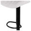 Tabourets de bar pivotants modernes avec hauteur ajustable et tissu tricoté doux, tabourets de comptoir ergonomiques pour îlot de cuisine (ensemble de 2)-60850758
