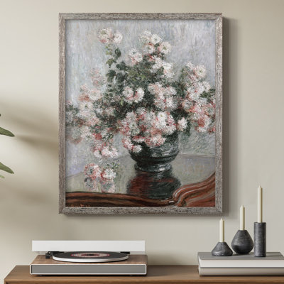 «Vintage Floral Print», impression encadrée CCLxxvii - bois massif