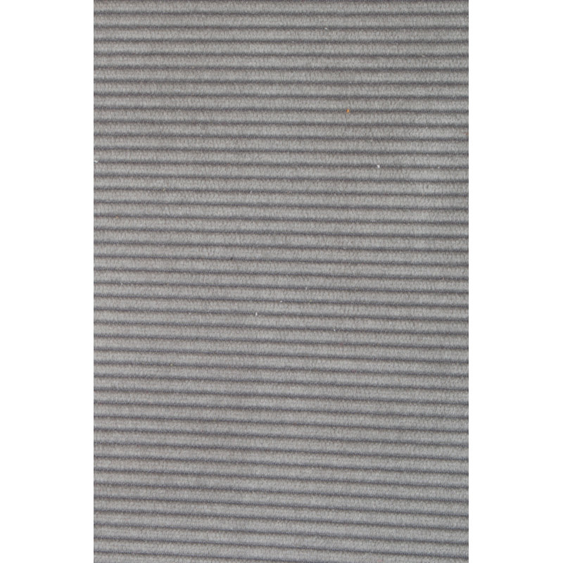Ridge Kink Upholstered Dining Chair, Gray, Silver