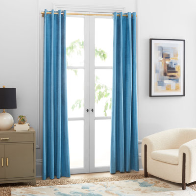 Ida Room Darkening Curtain Single Panel