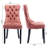 Tufted Velvet Wing Back Side Dining Chairs-747323165-792751470