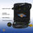 Flame King Gas Hauler Kit-Insulated Protective Carry Case for 3LB Propane Tank Plus Adapter Hose