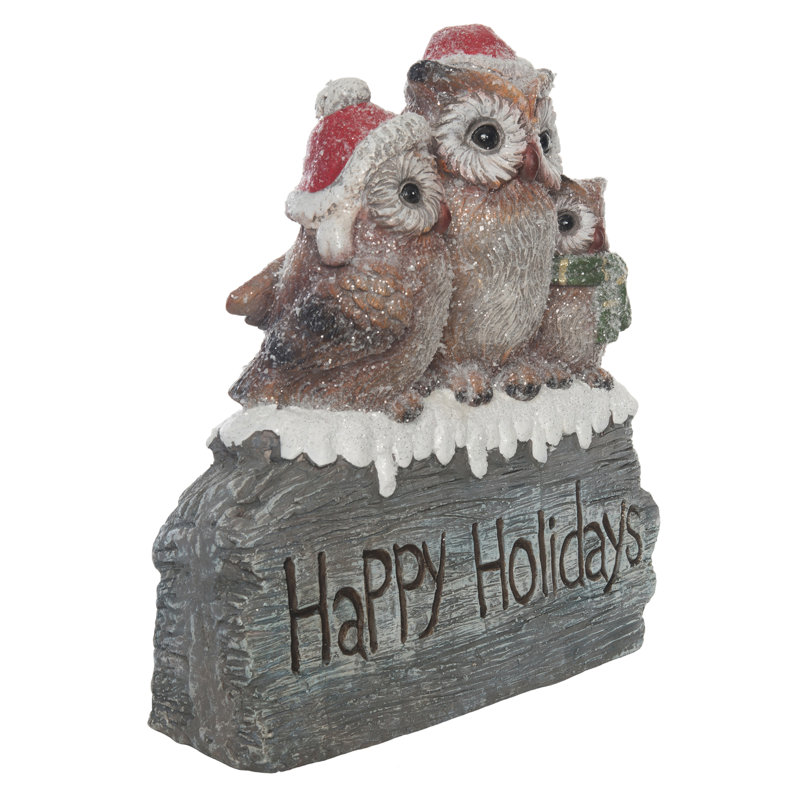 Hibou de Noël 15 po