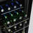 15 in. 80 (12 oz.) Can Built-In Beverage Cooler Fridge w/ Precision Temp Controls, Adjustable Shelves in Black