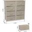Flemings Iron Chest of 8 Drawers-929053014