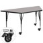 Table d'activité en stratifié Goddard Mobile HP - Pieds réglables-12526563-12526559