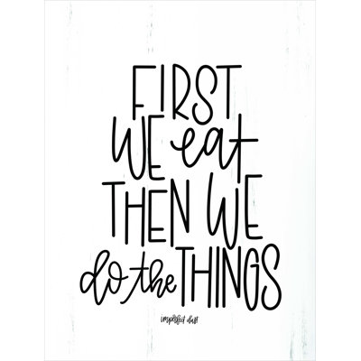 " First We Eat "