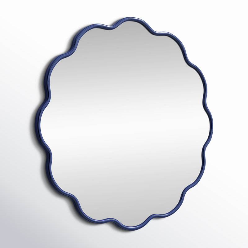 Miroir mural Anderson, Bleu marine
