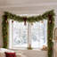 Guirlande de Noël artificielle en cyprès de 3,65 m (lot de 2), aspect réaliste, idéale pour la décoration intérieure et extérieure de Noël.-136403590-136403593