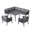 8-Person Patio Conversation Set With Cushions