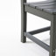 Chaises d'extérieur grises sans accoudoirs - Matériau PEHD - ensemble de 2-2096445583