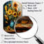 Chef-d'œuvre tournesols de Van Gogh II - art mural asymétrique en forme de cylindre-619388187