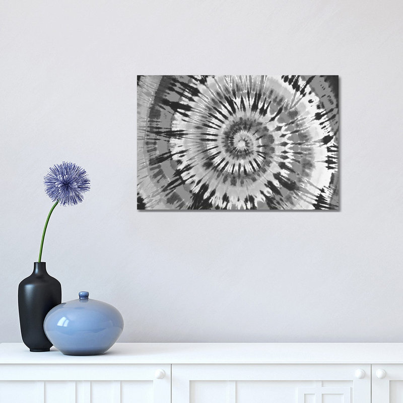 Tie Dye by Molly Kearns - Print on Canvas, Wrapped Canvas, 30.48cm H x 45.72cm W x 1.91cm D