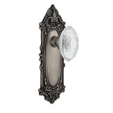 Victorian Plate with Crystal Victorian Knob