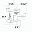 Tablette d'angle Wixon