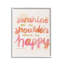 "Cadre de soleil simple sur mes épaules" par Glad You Here Co. sur toile-98904782-98904787