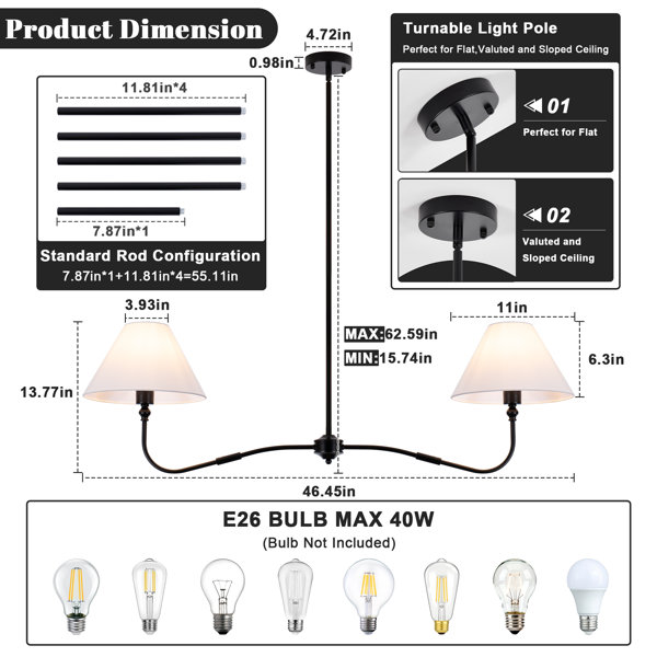 Dimensions du produit