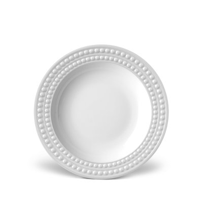 Perlee White Soup Plate