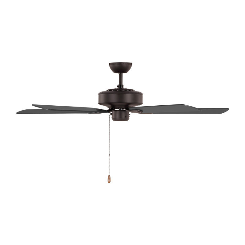 Ventilateur de plafond 52 po, Bronze / noyer américain, Bronze