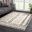 Tapis beige / noir Adein-934749785