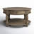 Colchester Round 1-Drawer Coffee Table with Casters-497421235