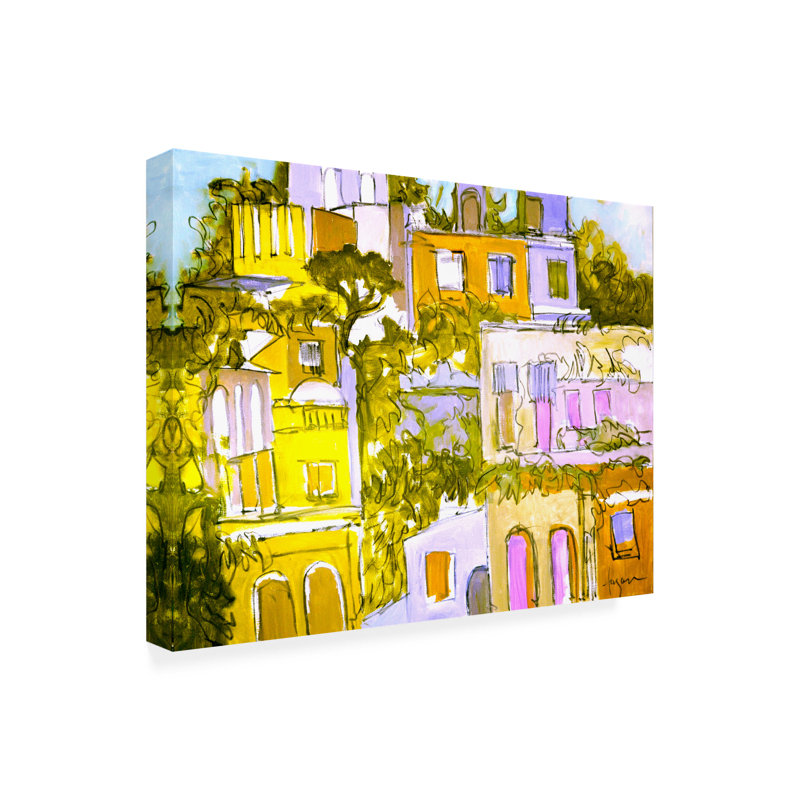 Art sur toile «Bachelor Dorothy Fagan Village I», H 14 po x l 19 po