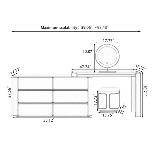 Dimensions du produit