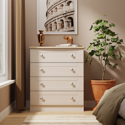 77 cm W Chest of 4 Drawers