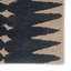 Tapis gris / ivoire en laine touffeté à la main à motif géométrique-20372923