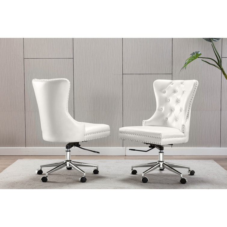 Wayfair white office chair sales