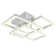 Radium 28-in Integrated LED Rectangular ETL Certified Semi Flush Ceiling Light
