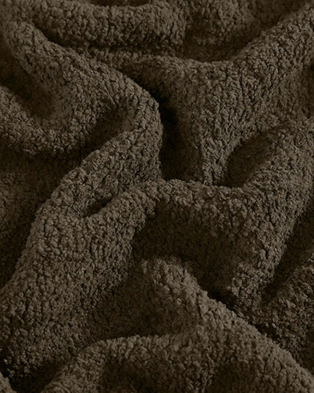 Snug Throw Blanket, Queen, Mocha
