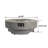 34 Inch Round Propane Fire Pit Table with Burner Cover