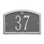 Cape Charles 1-Line Wall Address Plaque-1713218222-1713218210