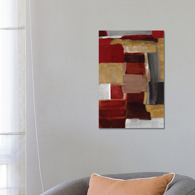 Red And Gold Light II by Lanie Loreth - Painting on Canvas