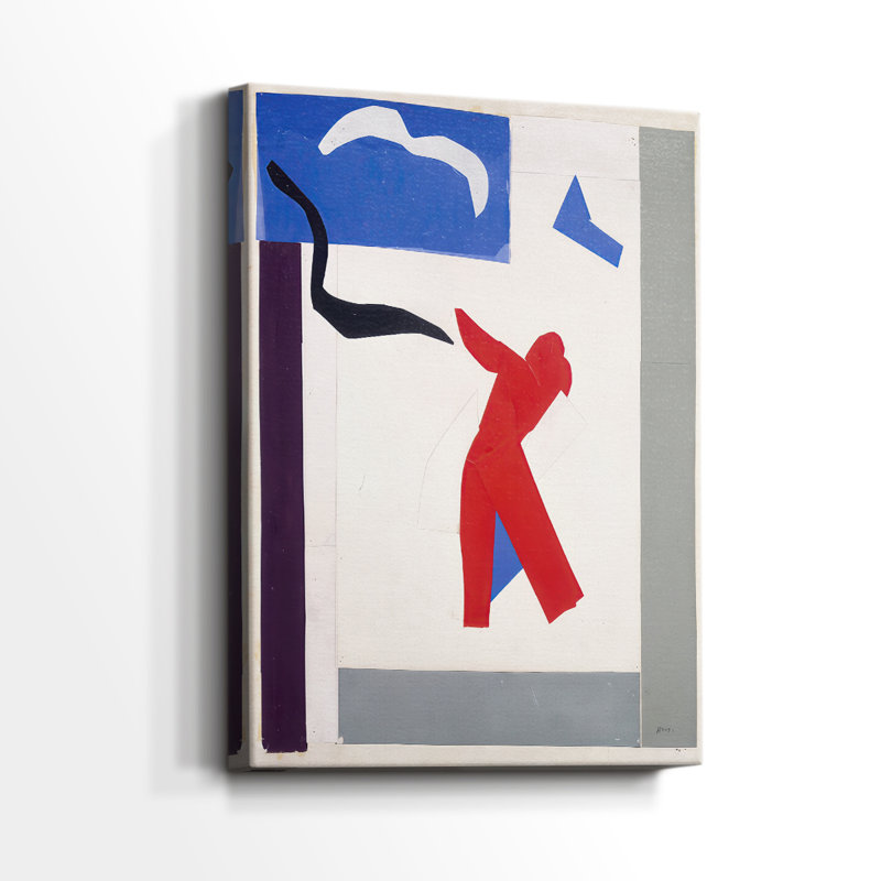 Le Danseur, toile tendue par Henri Matisse, 18 x 27