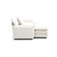 Canapé profond avec repose-pieds et coussin-540785695