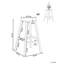 Counter Stool with Solid Wood Frame-1542749965