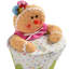 Christmas Gingerbread Man Stuffed Holiday Accent