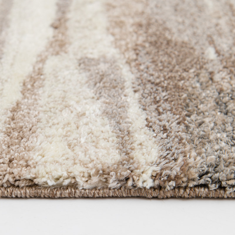 Tapis brun Textures Annistyn, Rectangle 5 pi x 7 pi 6 po