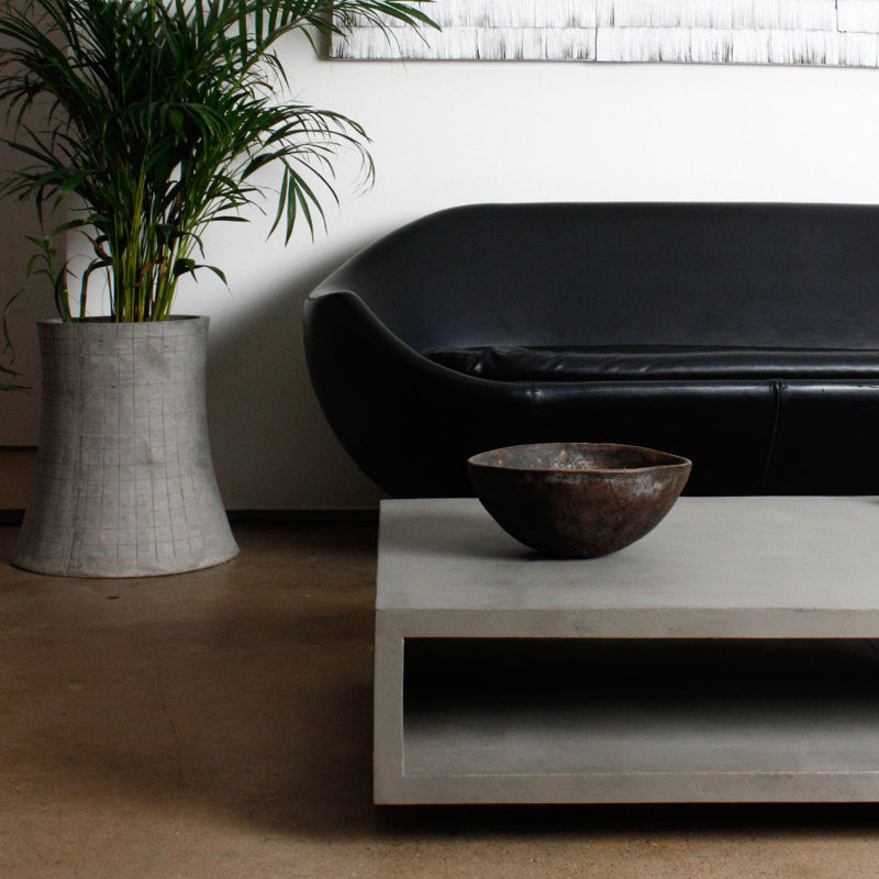 Table basse avec rangement Monobloc