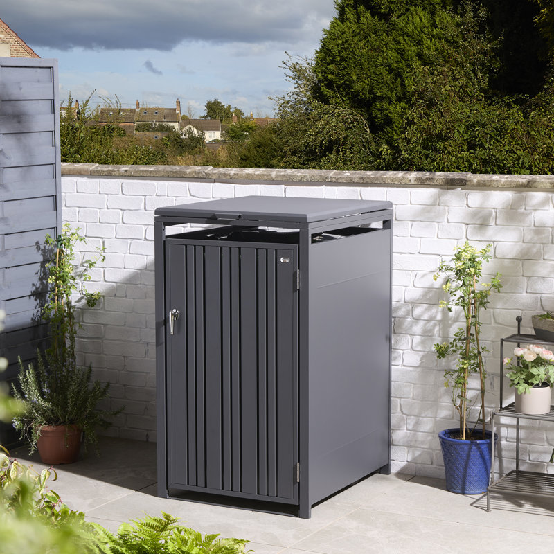 Metal Single Bin Store, Anthracite