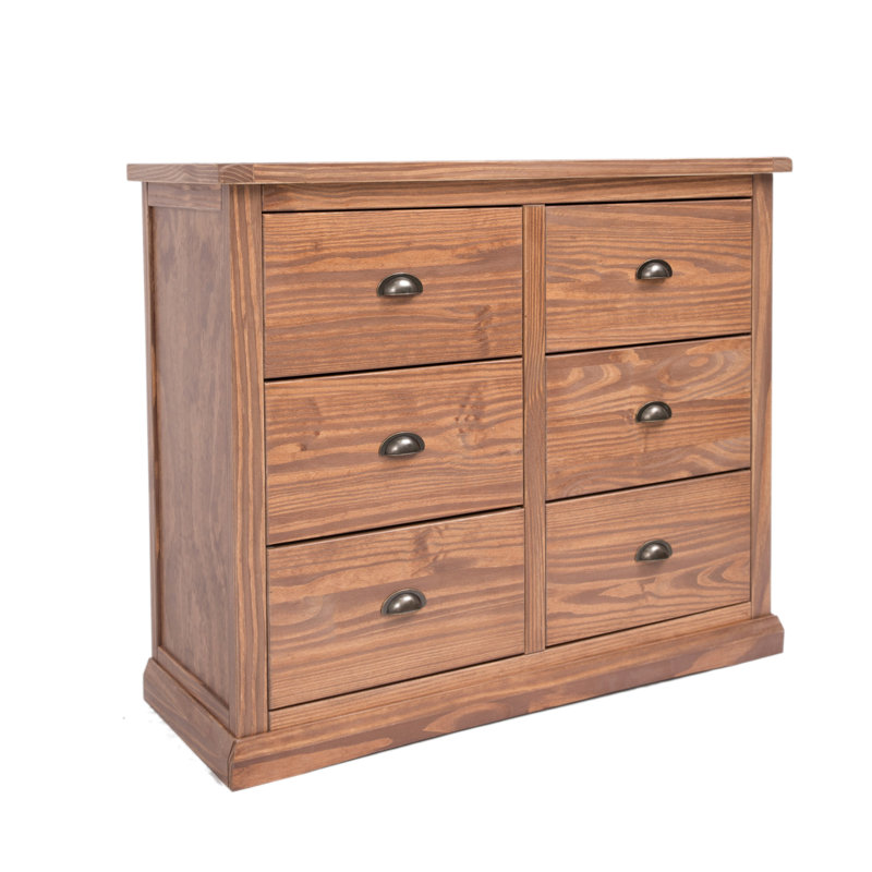 Duell 110cm W 6 - Drawer Chest of Drawers