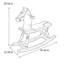 Chaise berçante en bois-100781612